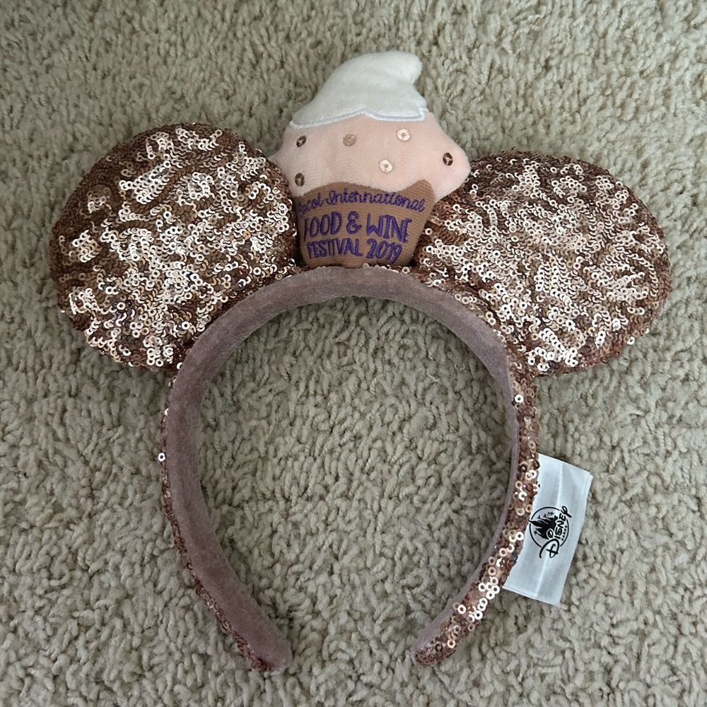 Disney Parks Epcot Food and Wine Festival 2019 Ear Headband